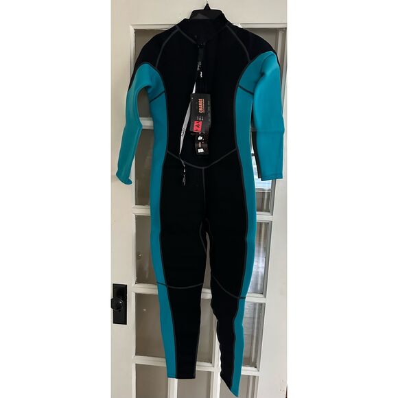 Wetsuit for Youth 3/2mm Neoprene Full Wet Suit size 13 unisex - Picture 7 of 10